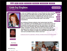 Tablet Screenshot of lindajoysingleton.com